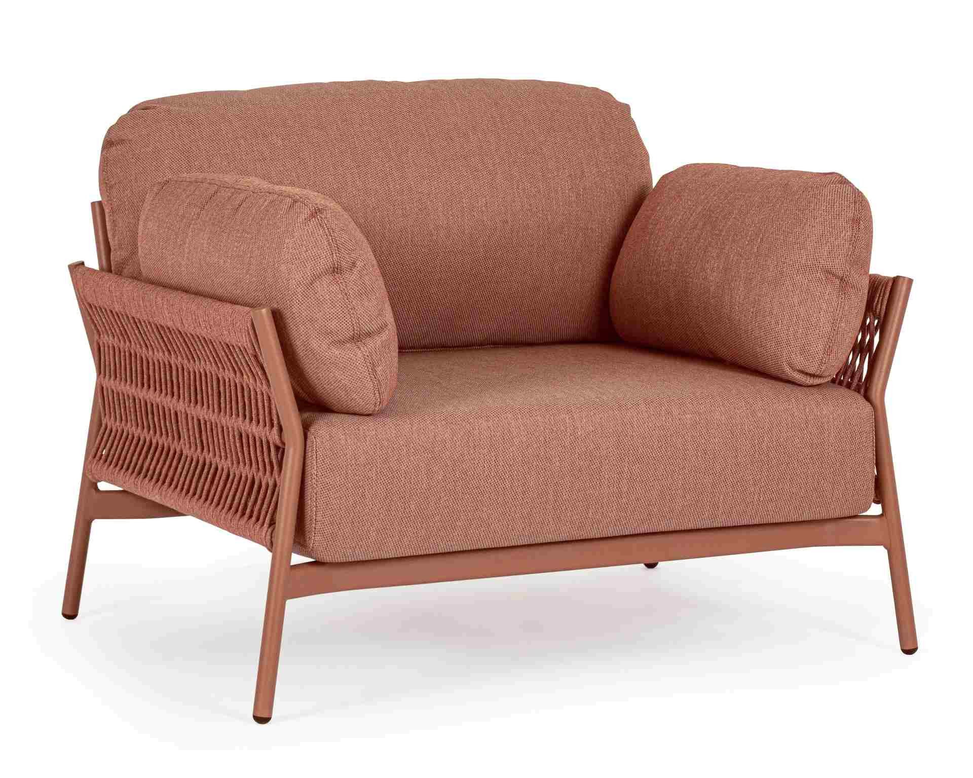 Feeling4Home Gartensessel Pardis aus Aluminium, Sierra