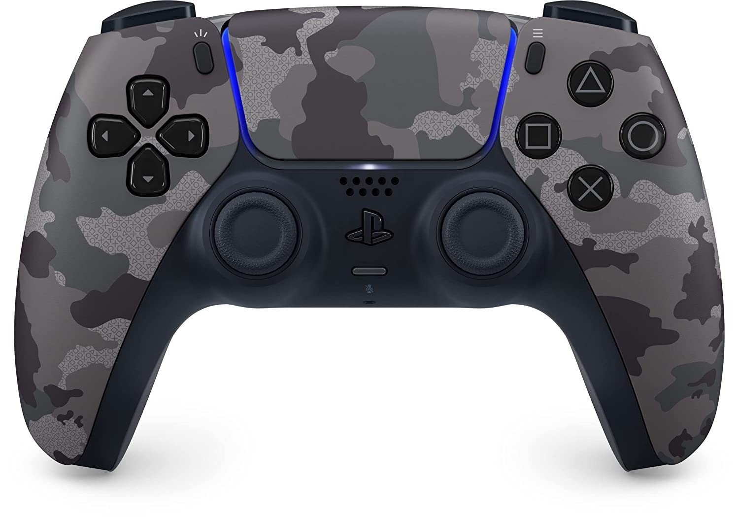 Playstation 5 Controller Original Wireless DualSense Sony PlayStation 5-Controller Grey Camouflage | PS5-Controller