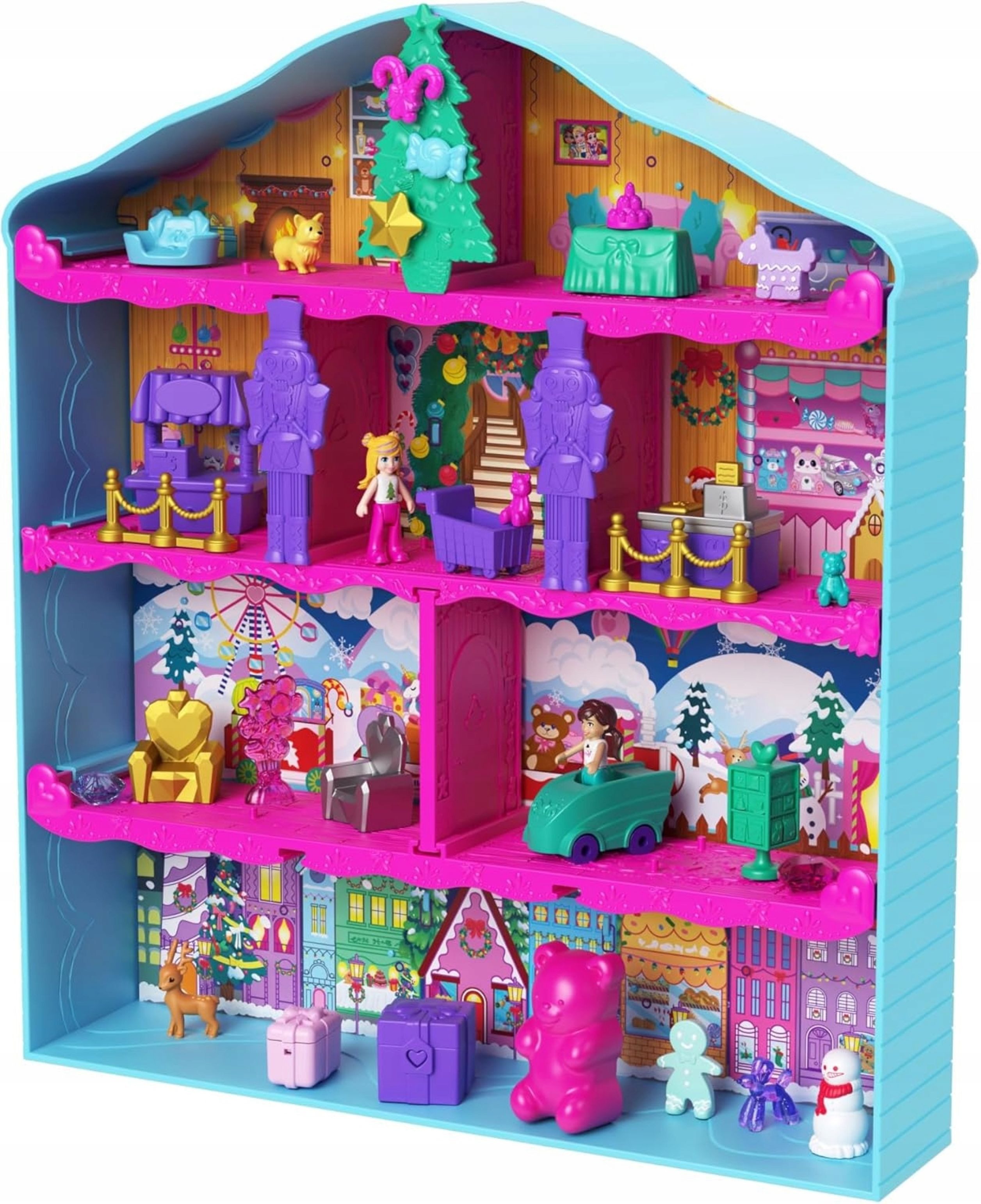 Polly Pocket Adventskalender Polly Pocket Adventskalender 2024 – 24 Überraschungen & 2 Puppen (1-tlg) – Bild 5 von 5
