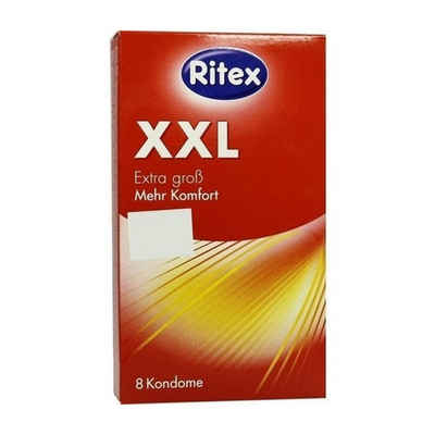 RITEX GmbH Kondome RITEX XXL Kondome, 8 Stück, dermatologisch getestet