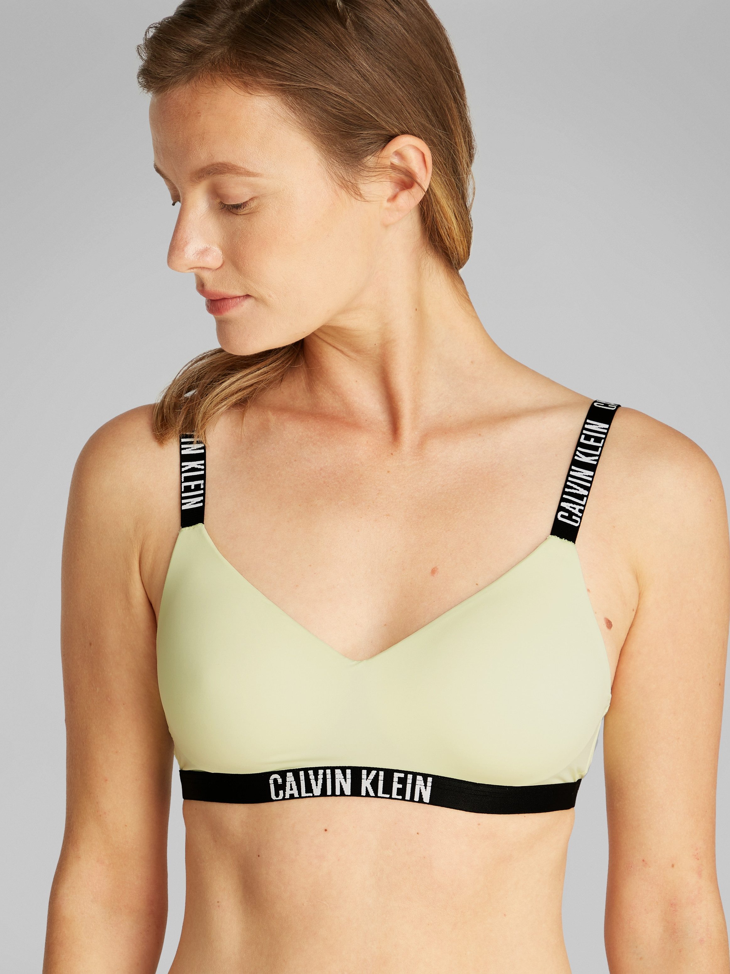 Calvin Klein Underwear Bralette LGHTLY LINED BRALETTE mit Logoschriftzügen