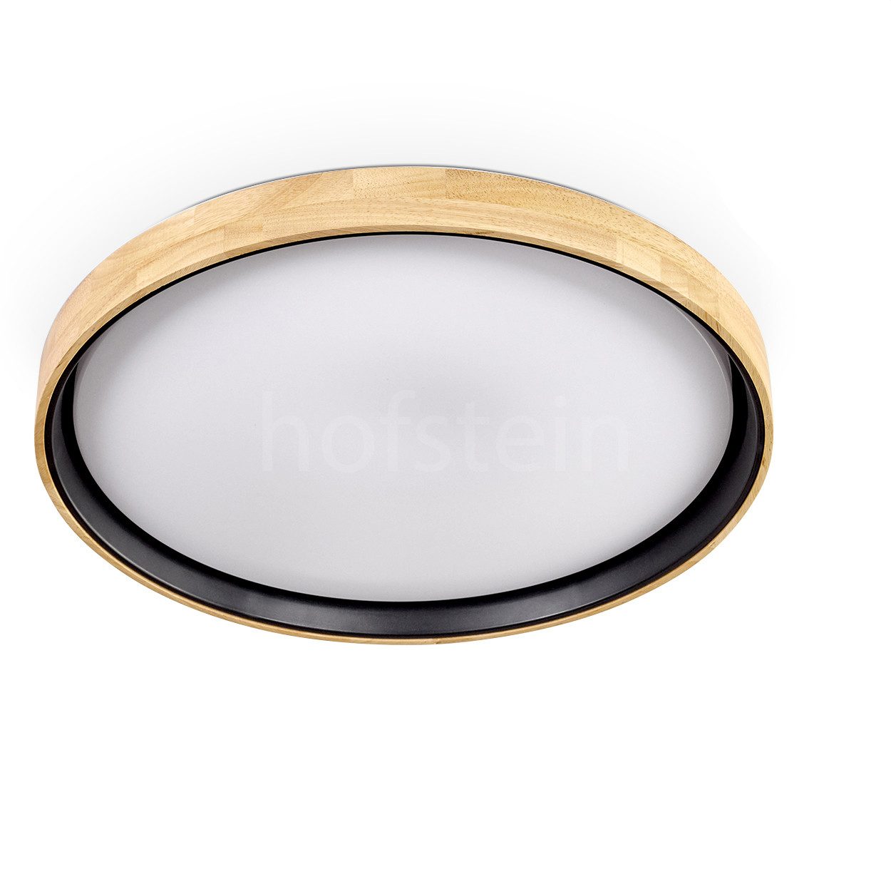 hofstein Deckenleuchte dimmbare Deckenleuchte aus Holz/Metall/Kunststoff günstig online kaufen