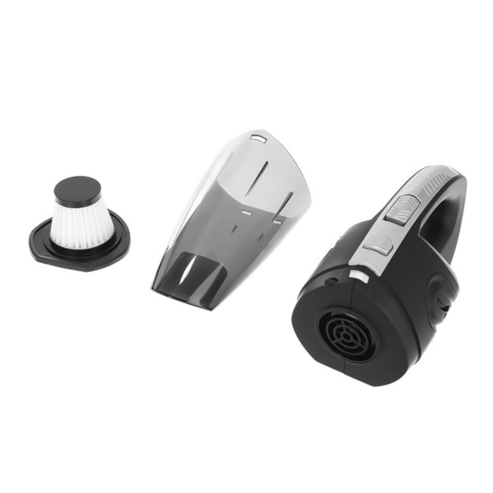 ISO TRADE Hand-und Stielstaubsauger Akkustaubsauger Handstaubsauger, 90,00 W, mit Beutel, Kabellos Handstaubsauger Nass Trocken