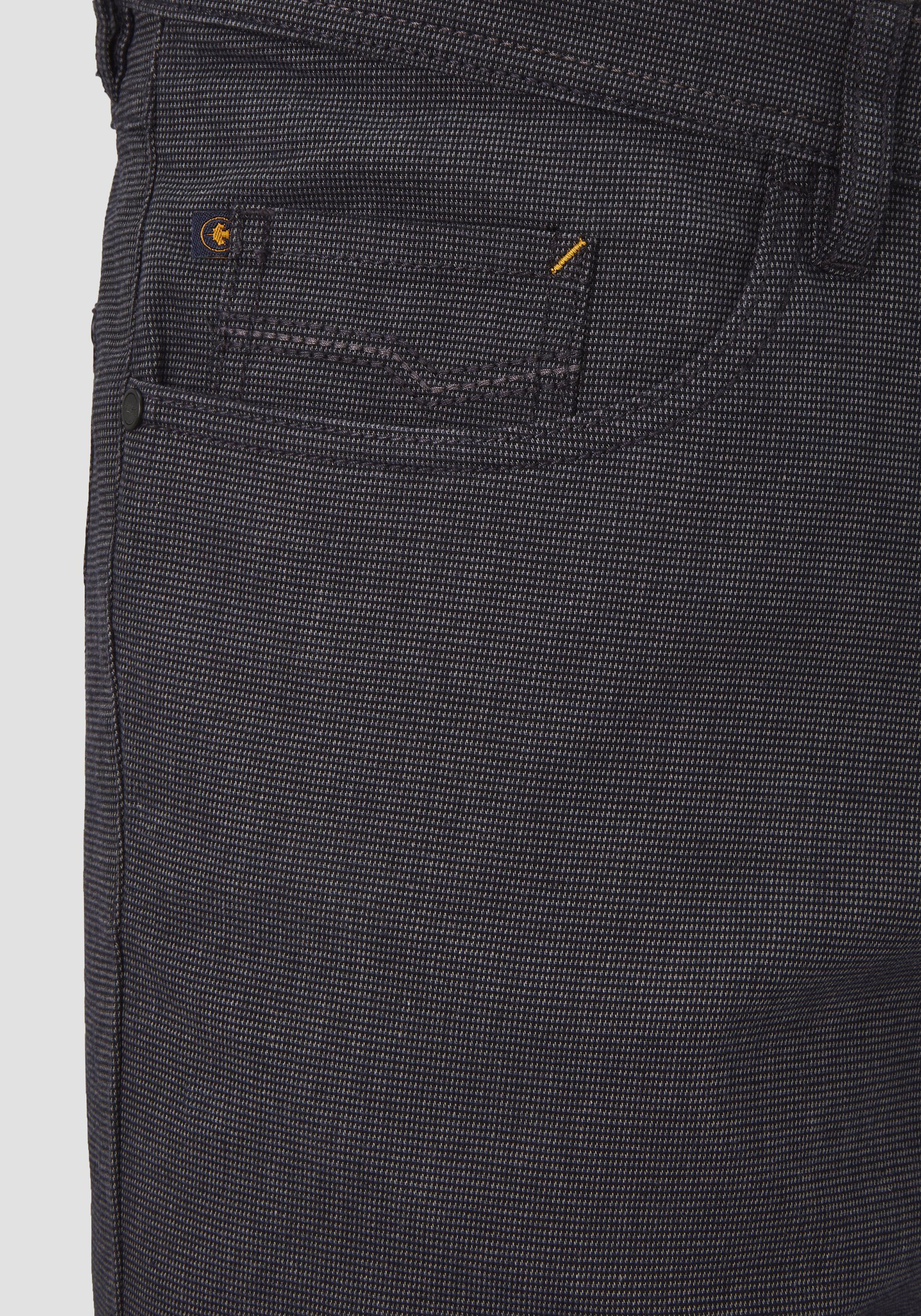 MILTON Stoffhose elegante Stoffhose 5-Pocket Redpoint