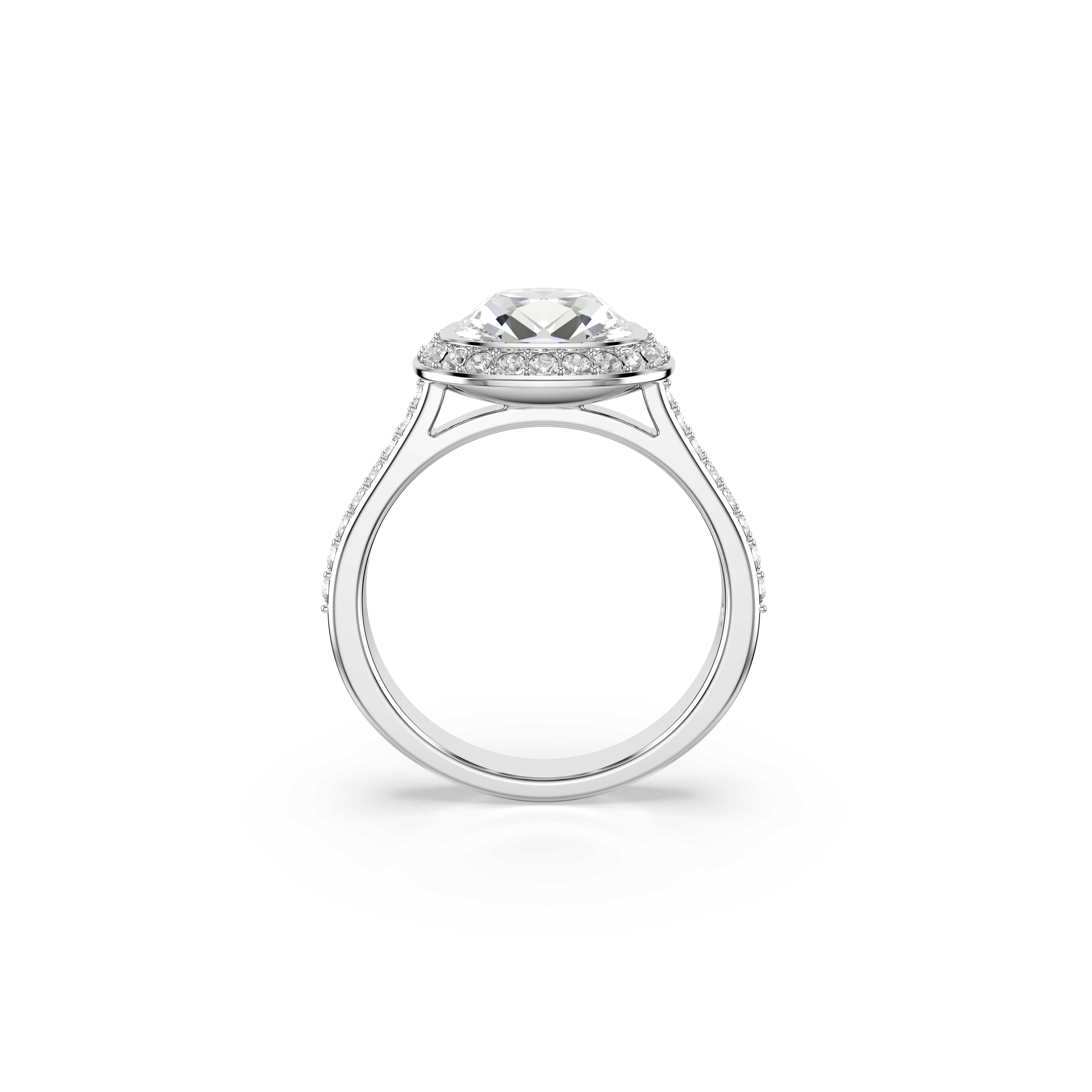 Swarovski Fingerring Schmuck Geschenk UNA Ring, mit Swarovski® Kristall
