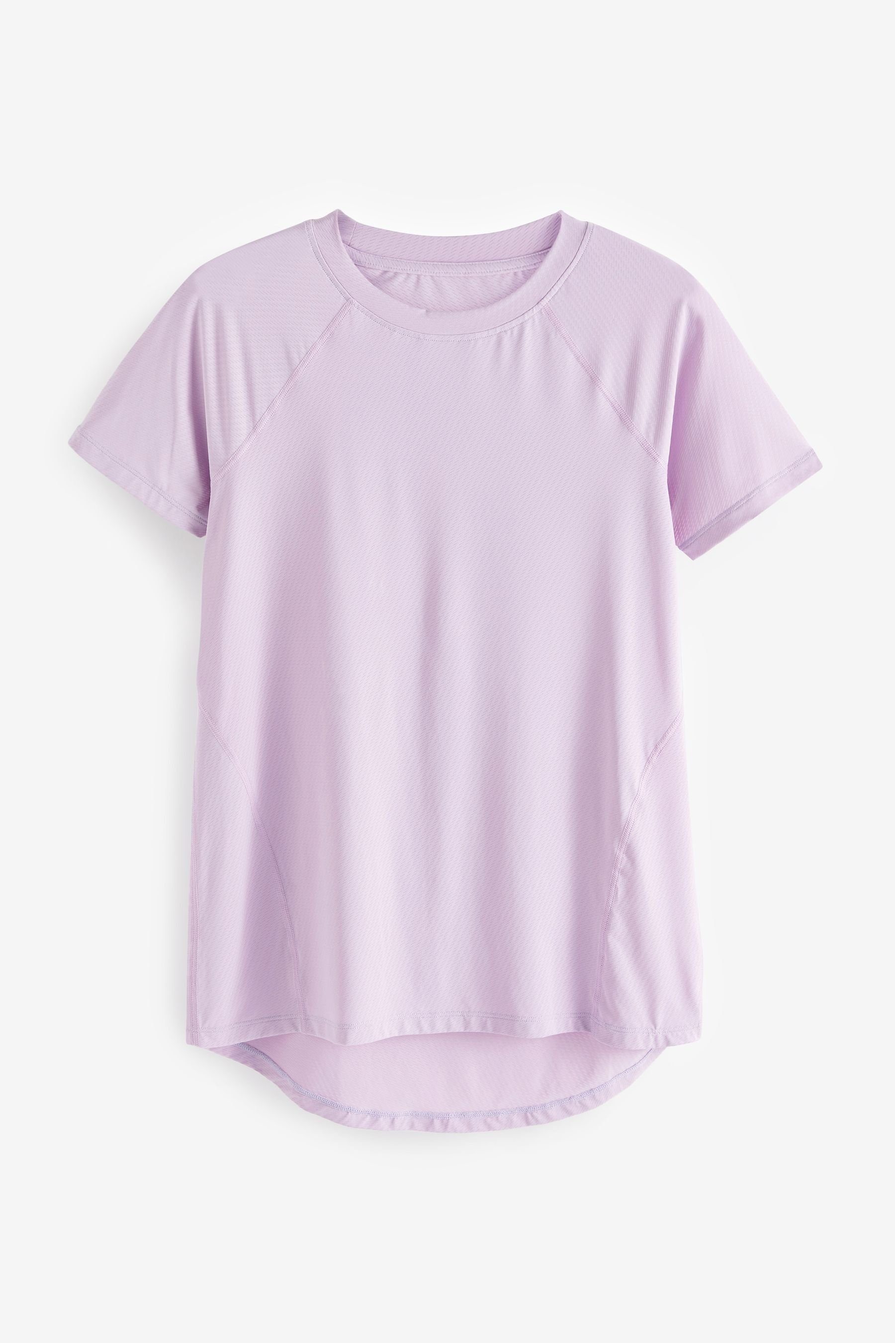 Next T-Shirt Next Active Sports Leichtes T-Shirt (1-tlg) Lilac Purple