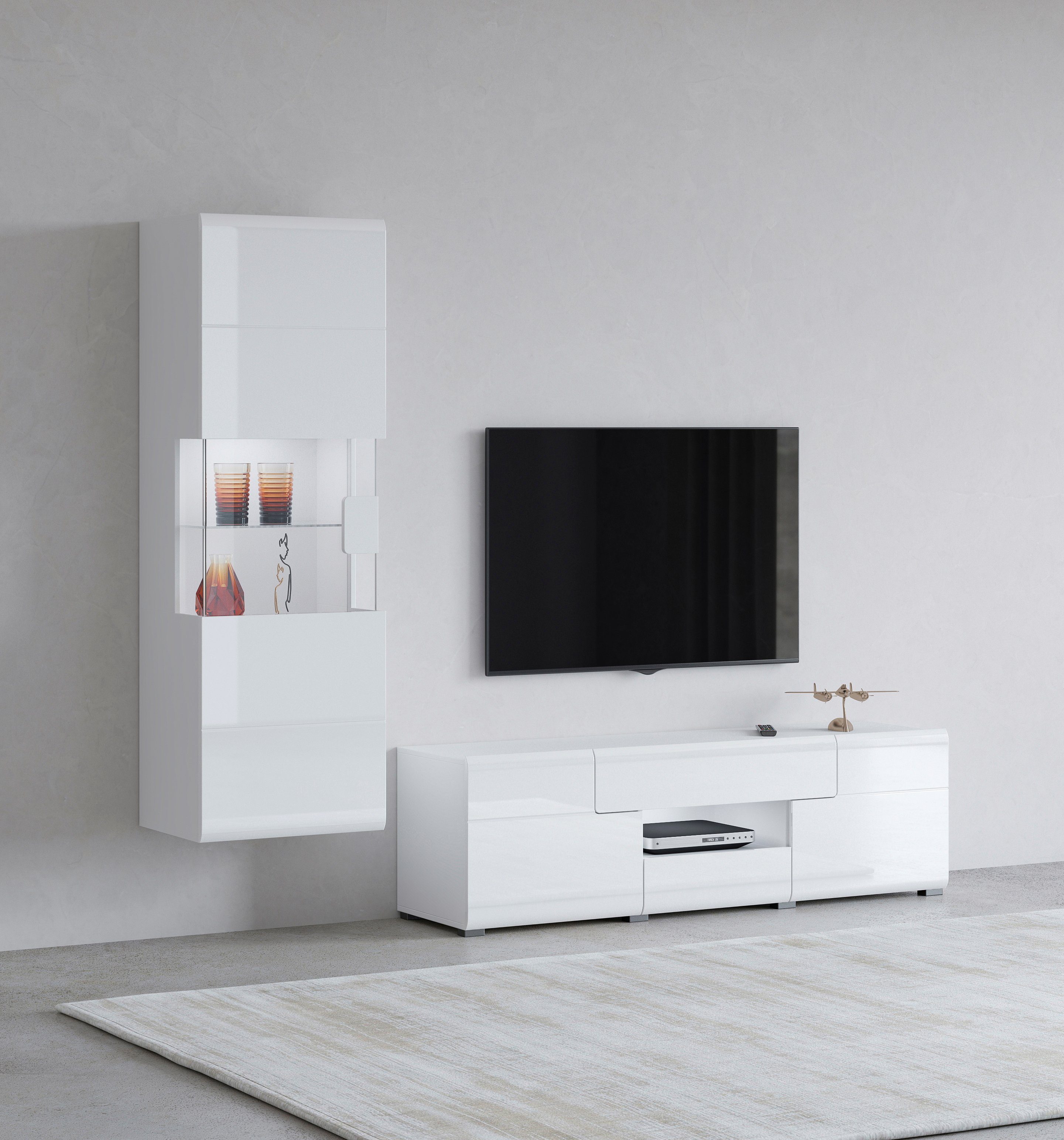 INOSIGN Wohnwand "Toledo" 2 Stk. tlg. günstig online kaufen