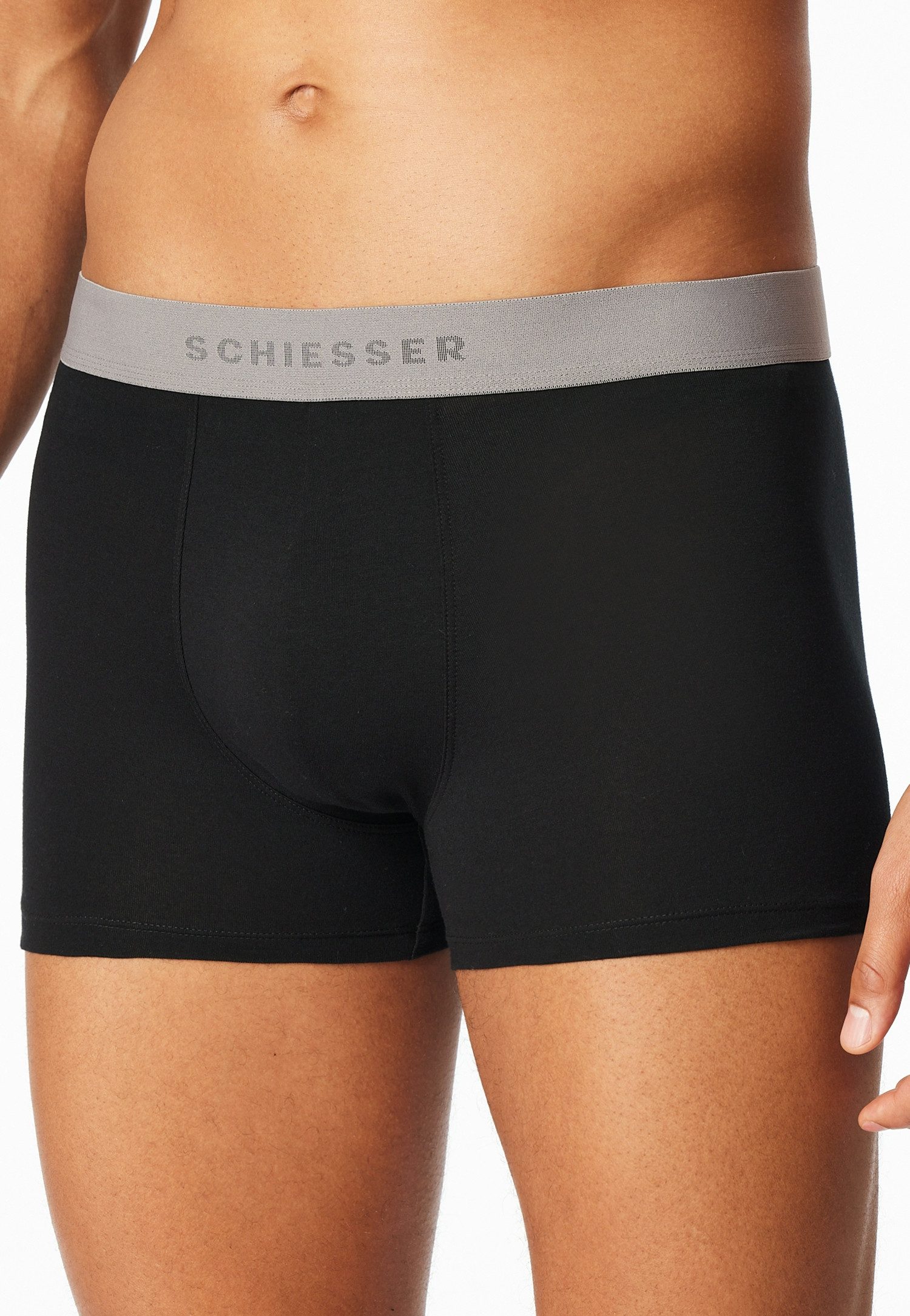 Schiesser Boxershorts 95/5 Multipacks (5er Pack) ohne Eingriff, angenehm we günstig online kaufen