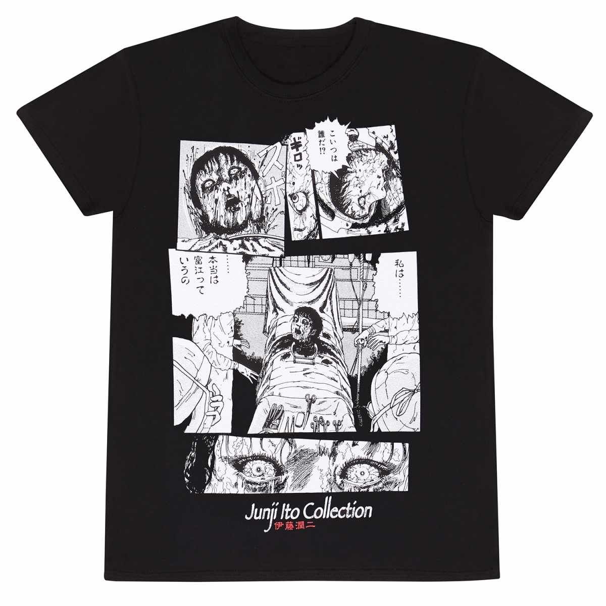 Heroes Inc Print-Shirt Junji-Ito - Chirurgie - Anime Horror T-Shirt Gothic Shirt Anime aus Baumwolle mit Print