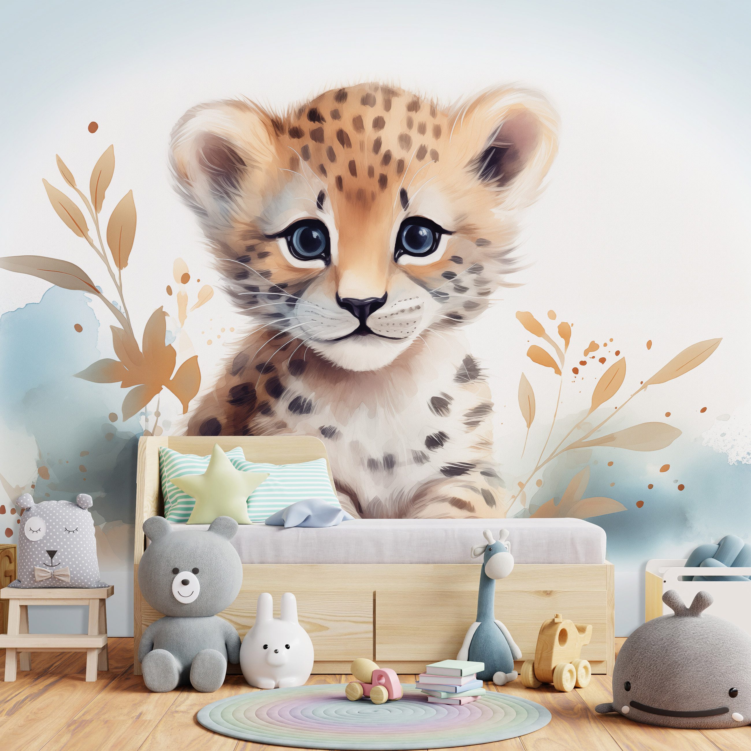 Wallarena Fototapete Kinderzimmer Jungen Mädchen Tiere günstig online kaufen