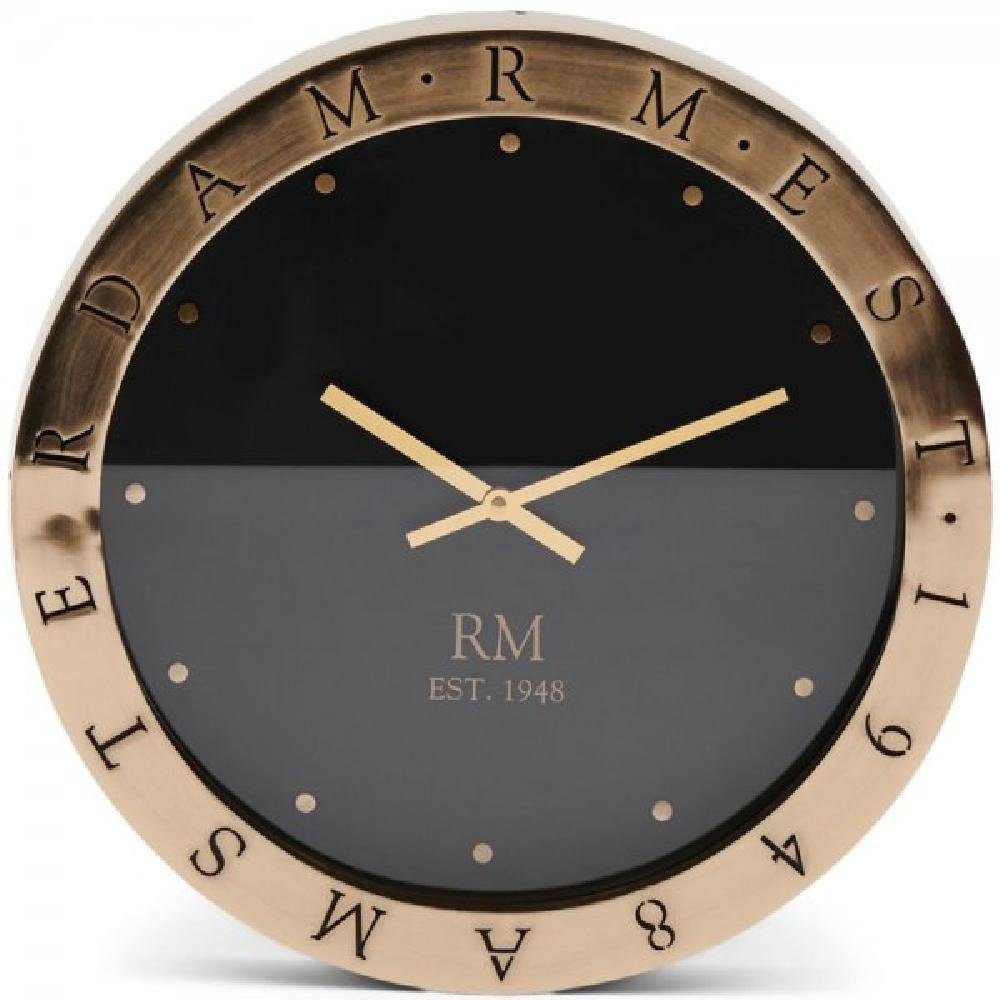 Gold Uhr Maison (45cm) Wanduhr Rivièra RM L´Hirondelle
