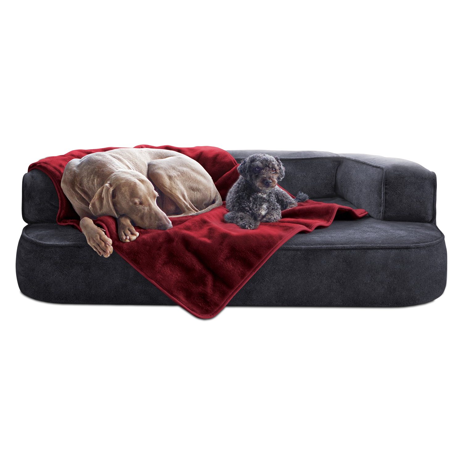 tierlando® Tierdecke Hundedecke LILLY Flauschige Haustier-, Welpen-, Katzen-, Plüschdecke, Kuschelweich, Waschbar