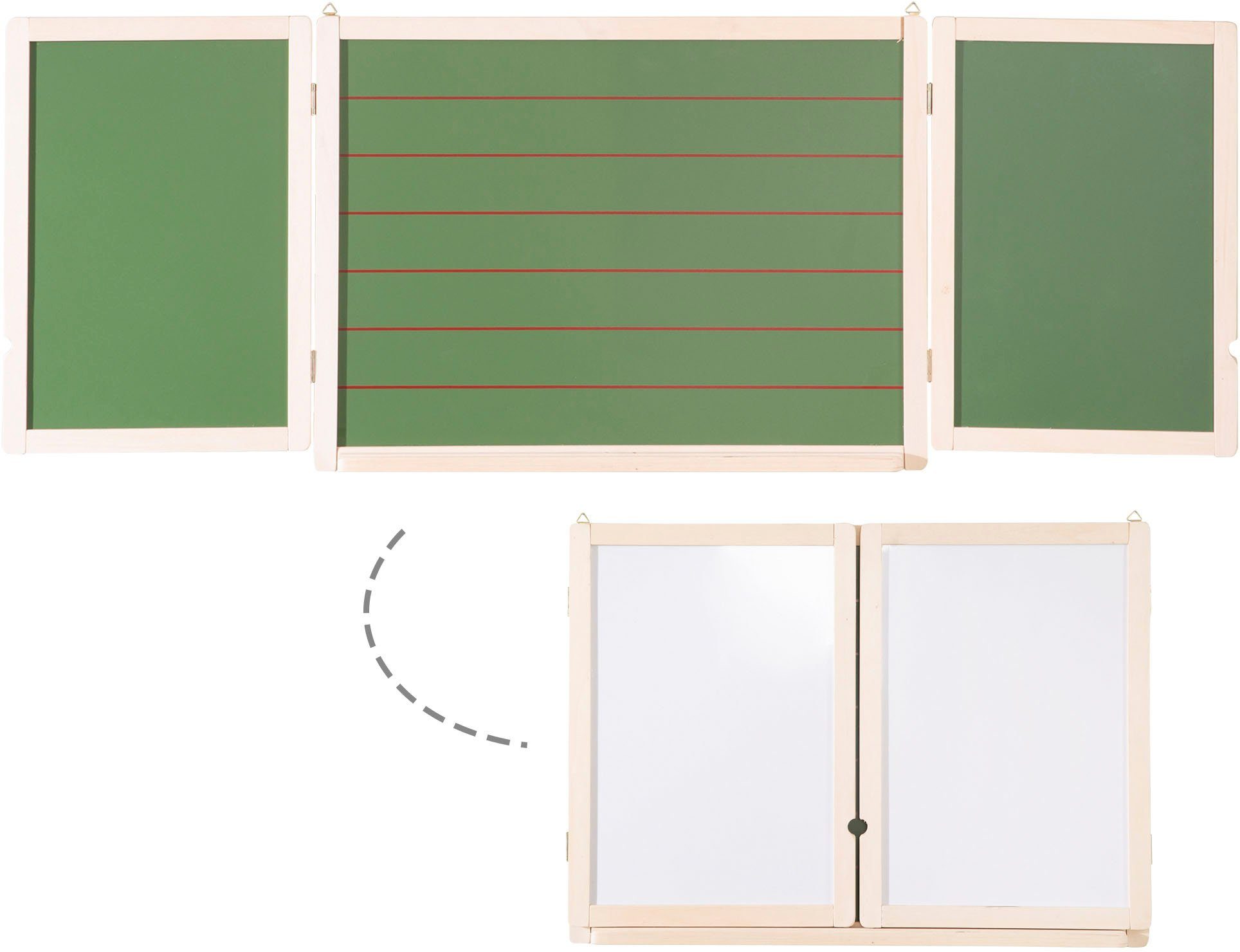 roba® Wandtafel Schreib- & Maltafel magnetisch, weiß – Bild 2 von 5