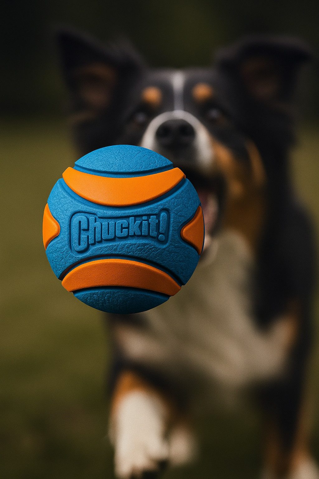 Chuckit Tierquietschie Chuckit! Ultra Squeaker Ball M (6 cm) – Schwimmend, Robust