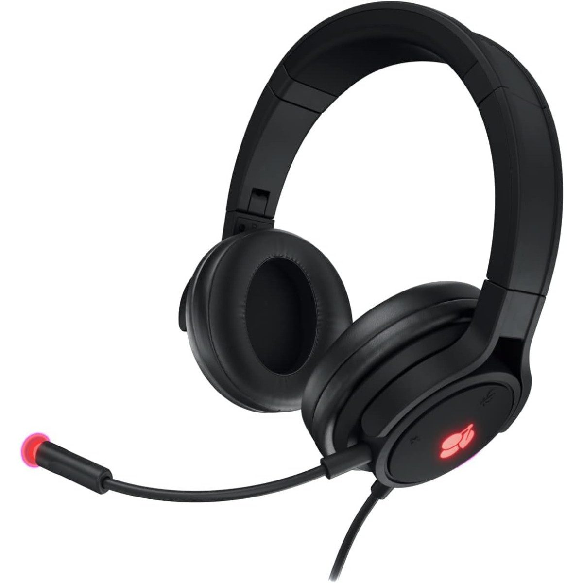 Cherry HC 2.2 Headset Kabelgebundene USB-Kopfhörer mit Ersatz-Ohrpolster Gaming-Headset