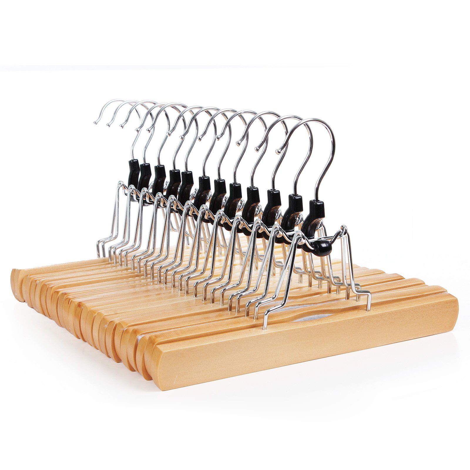 SONGMICS Kleiderbügel CRW007-12, (12-tlg), Rockbügel aus günstig online kaufen
