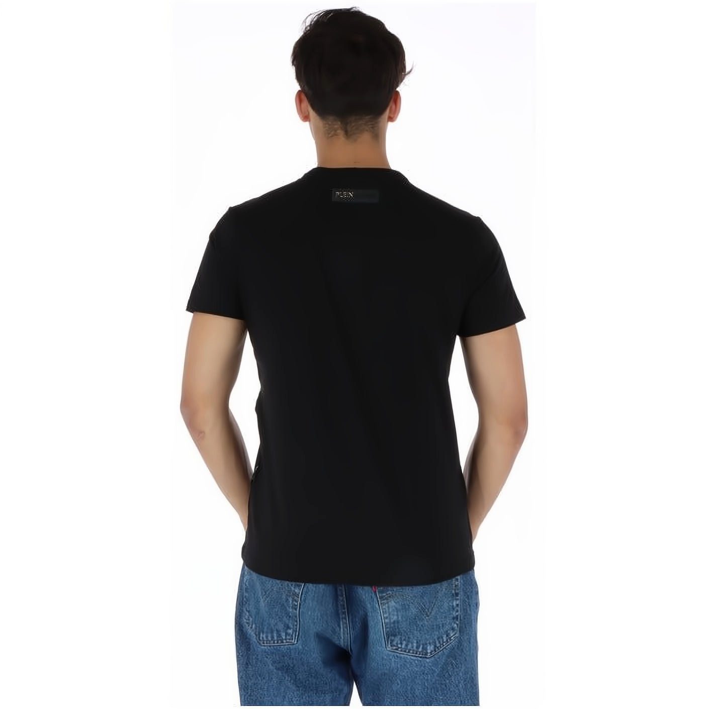 PLEIN SPORT T-Shirt hoher Look, Tragekomfort, Stylischer ROUND vielfältige NECK Farbauswahl