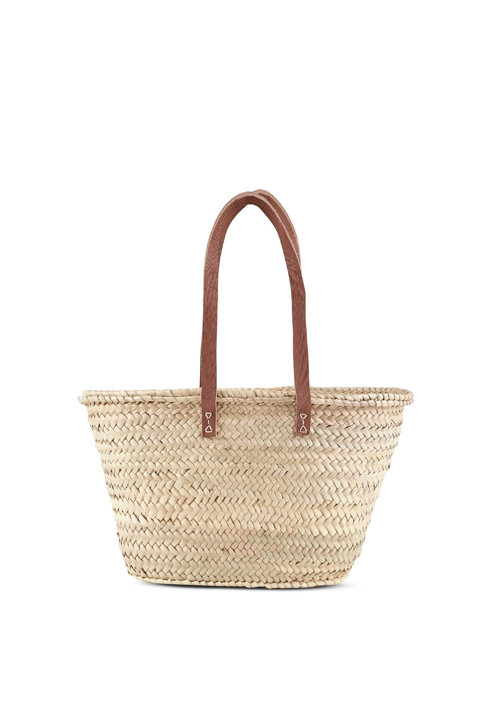 espadrij l´originale Strandtasche Palmbasket long handle 961, Nature günstig online kaufen