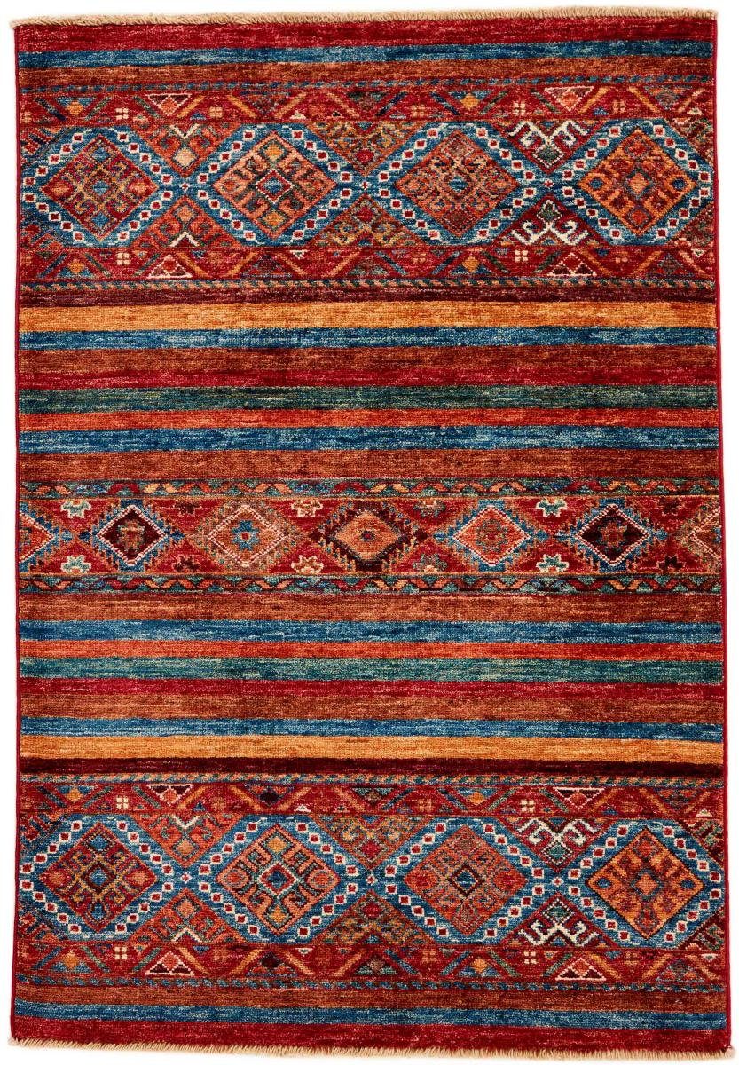 Orientteppich Arijana Shaal 89x128 Handgeknüpfter Orientteppich, Nain Trading, rechteckig, Höhe: 5 mm