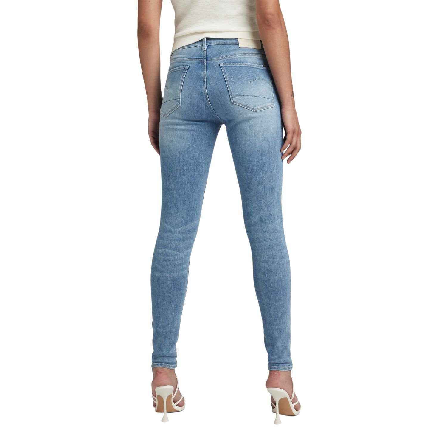 Skinny-fit-Jeans High Stretch RAW Skinny mit Jeanshose 3301 G-Star