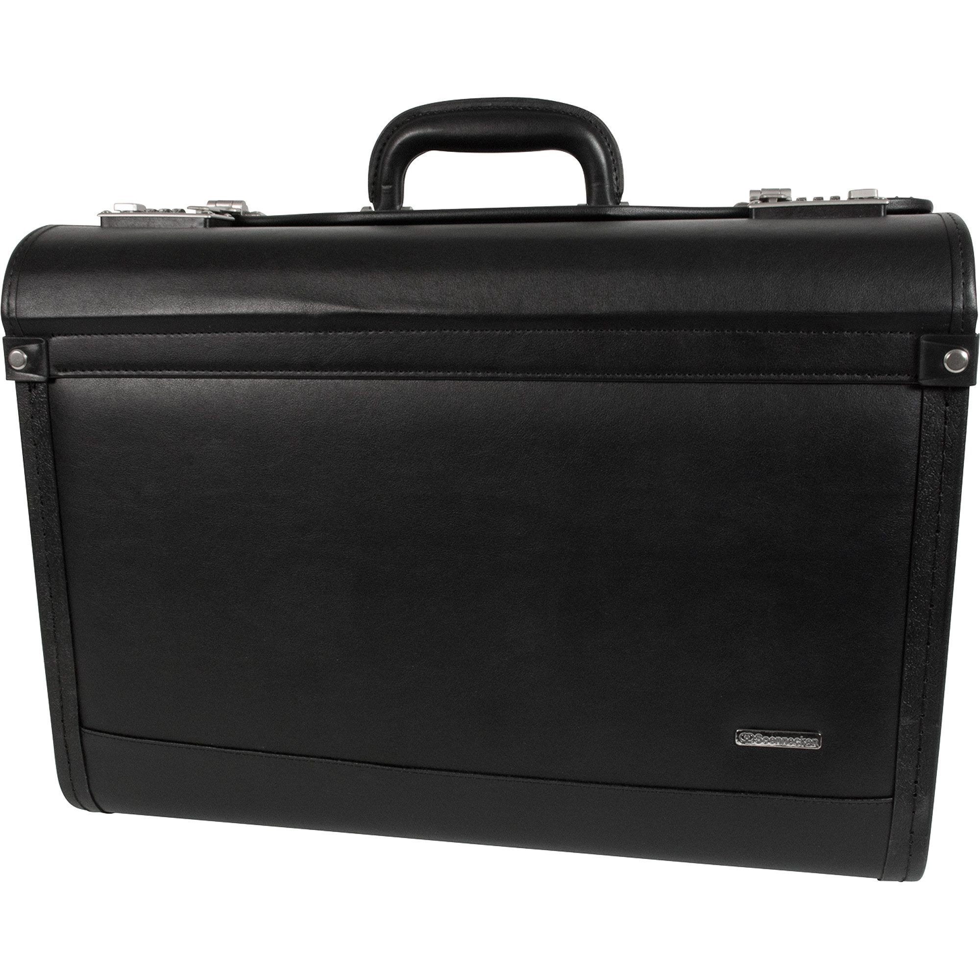 Soennecken Aktentasche Pilotenkoffer Rostock 5172 Lederimitat schwarz