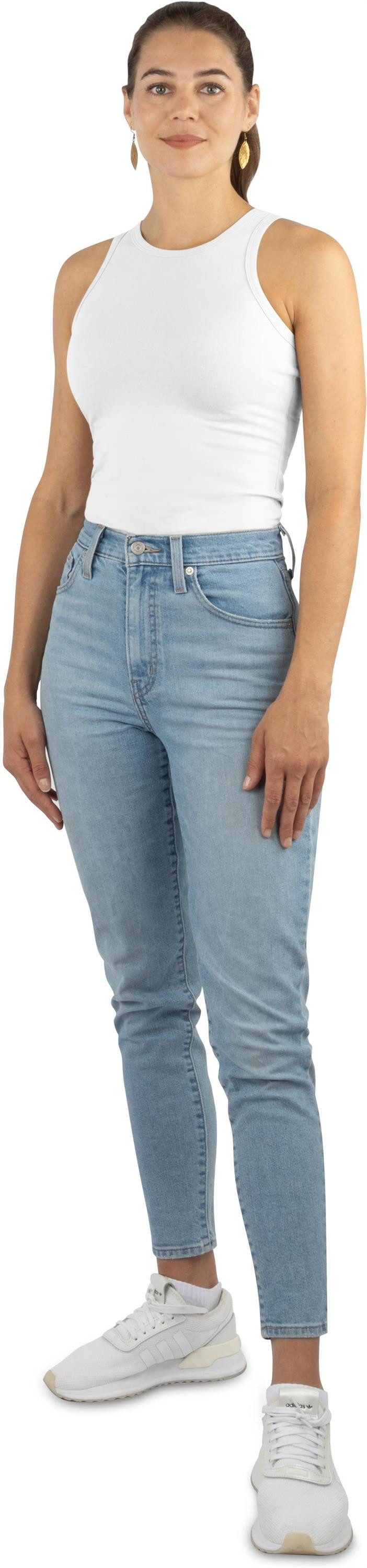 Janice Tanktop 4 x Damen Top hochgeschlossen Nauta Trägertop aus Baumwolle