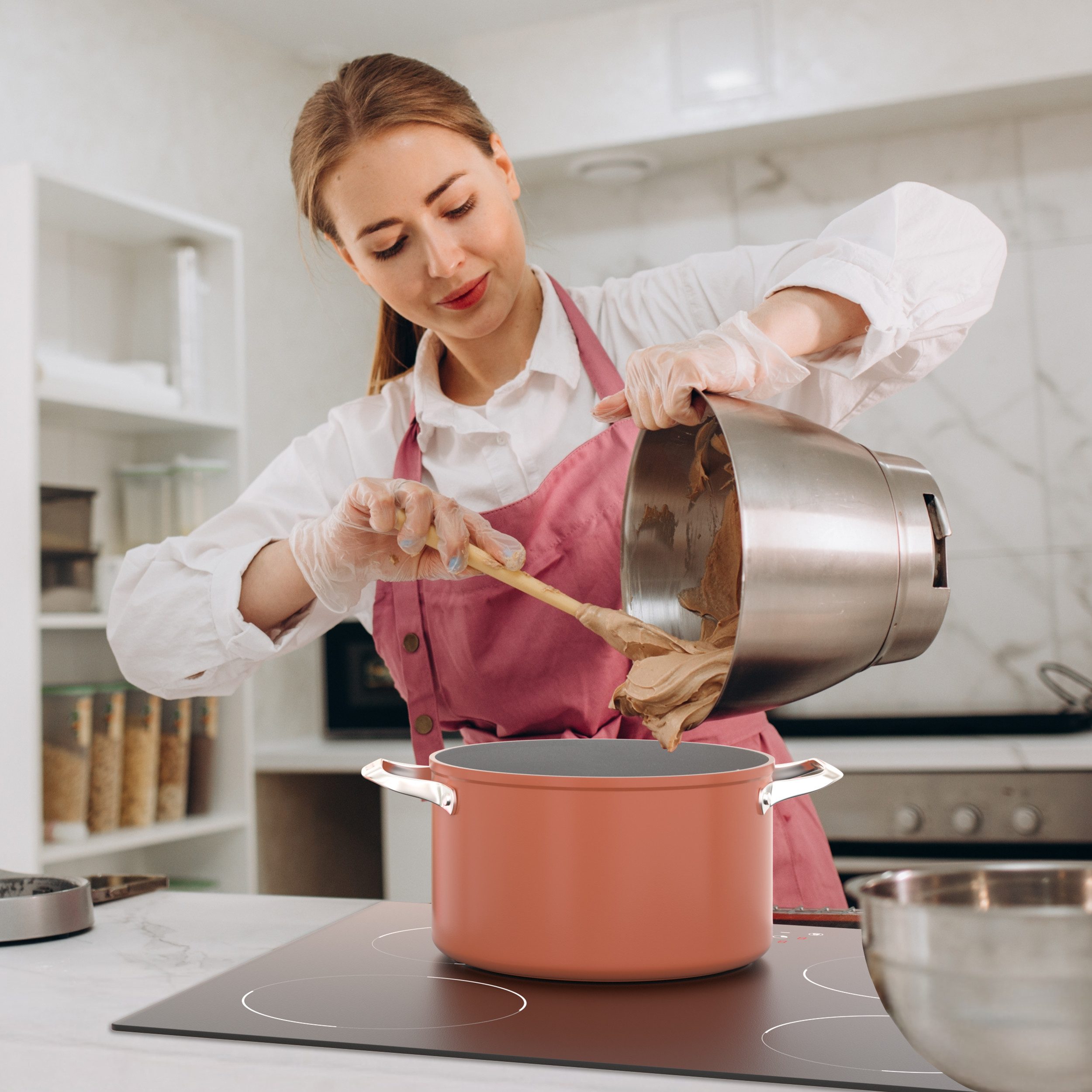 CIARRA Induktions-Kochfeld 60 cm Induktionskochfeld 4 Zonen Einbau-Kochfelder Induktionsherd Touch Control VM4BIH-A VM4BIH-C VM4BIH-D VM4BIH-E VM4BIH-F, 4 Zonen Einbau-Kochfelder Induktionsherd 9 Stufen mit 99 Min Timer