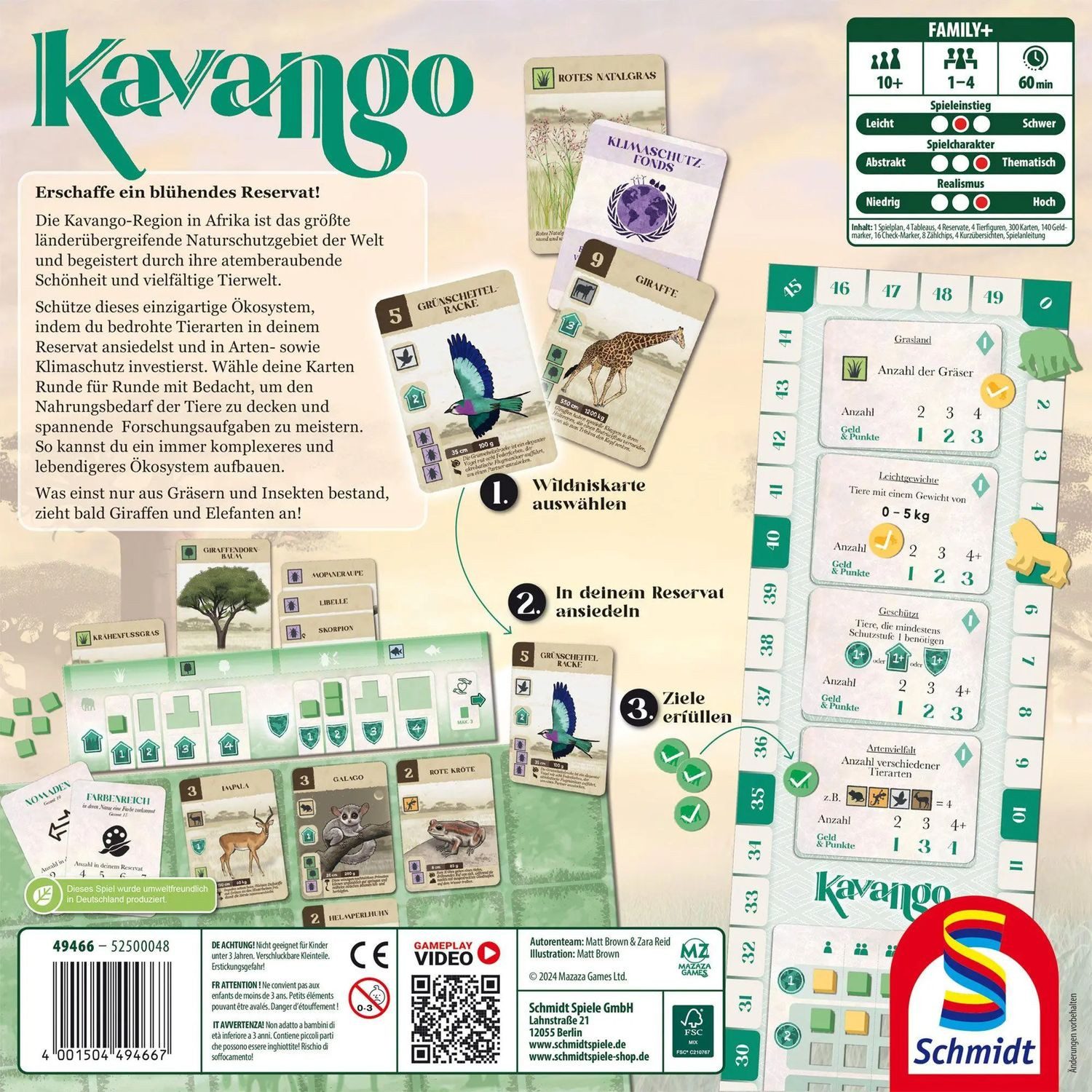 Schmidt Spiele Spiel Kavango - FSC