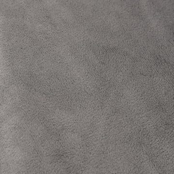 Einziehdecke, Gewichtsdecke mit Bezug Grau 122x183 cm 5 kg Stoff Bettdecke, vidaXL