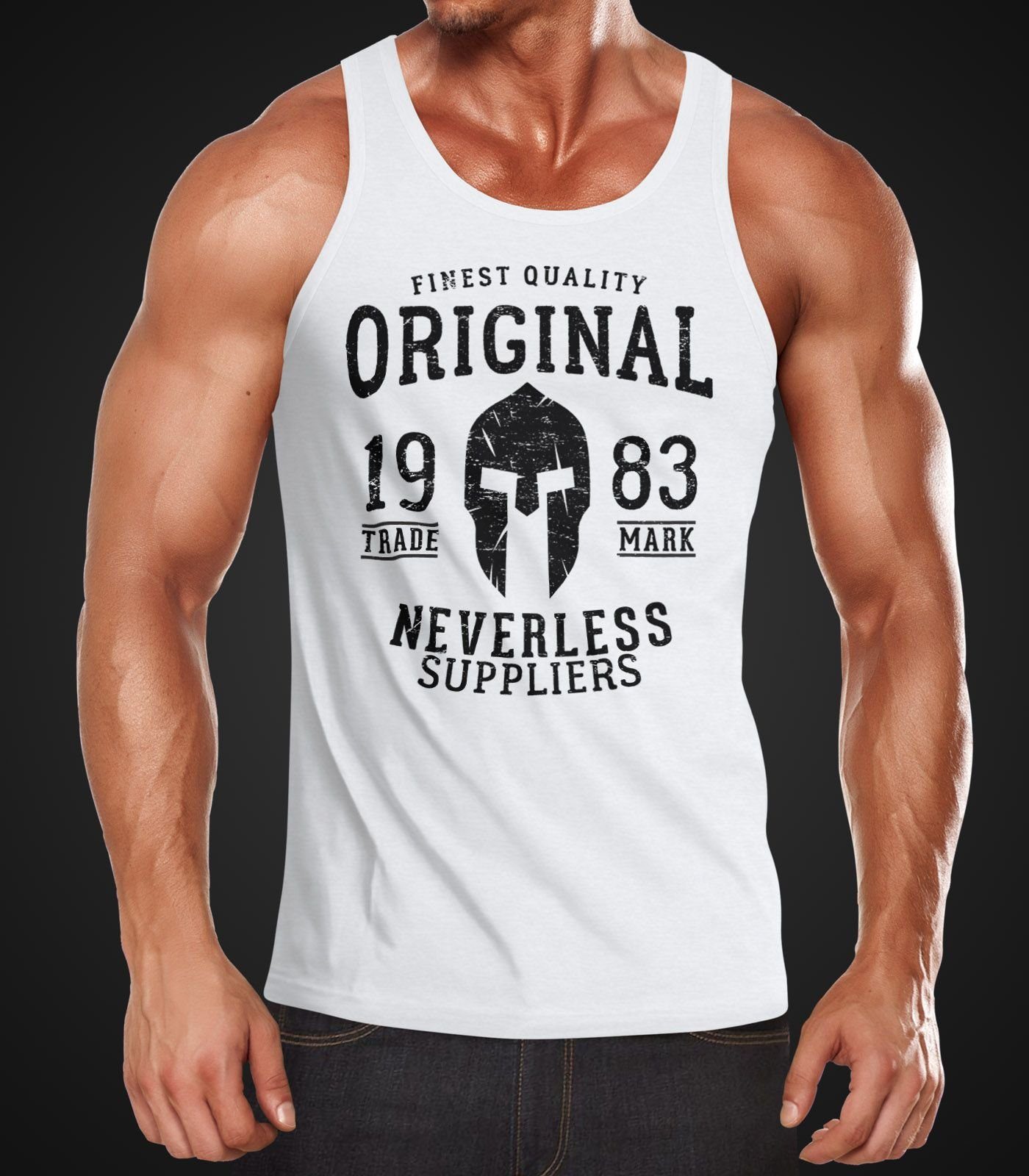 Neverless Tanktop Herren Tank-Top Original Gladiator günstig online kaufen