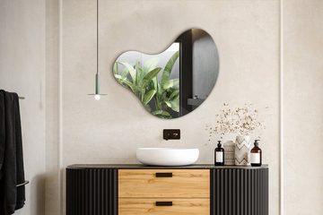 Tulup Dekospiegel Badezimmerspiegel Wandspiegel Irregulär Asymmetrisch (Unregelmäßiger, Wandspiegel), Schminkspiegel, Kosmetikspiegel, Wandspiegel