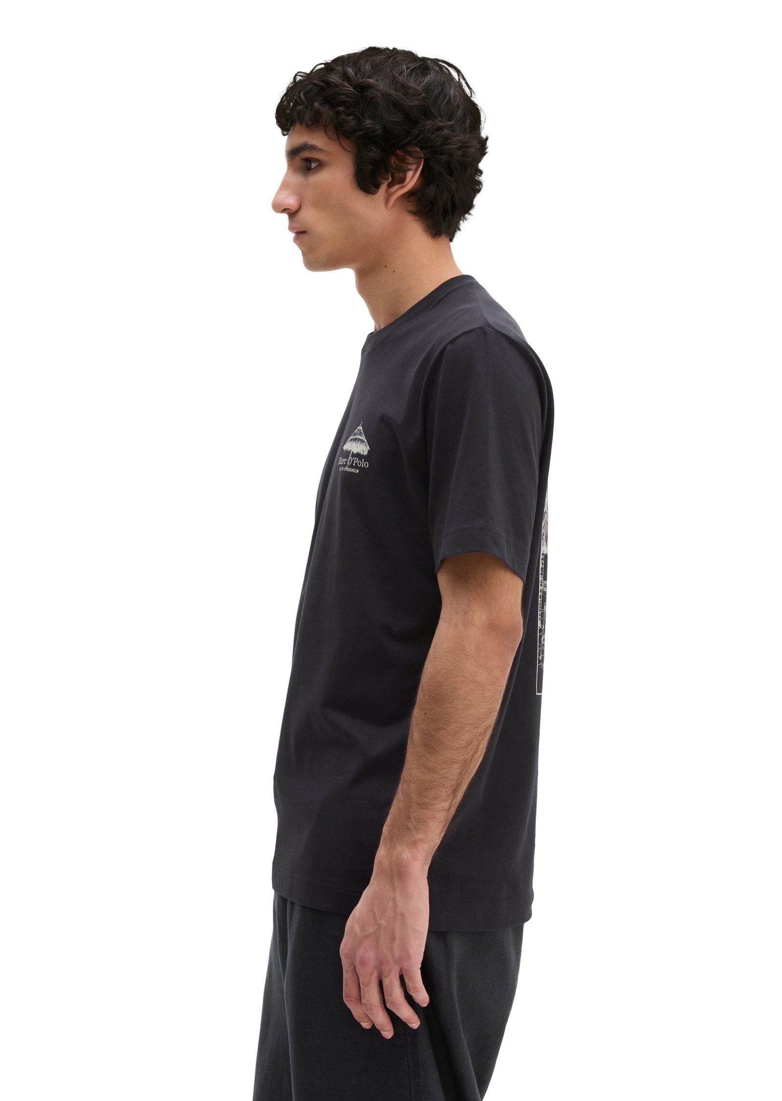 Marc O'Polo T-Shirt mit sommerlichem Rückenprint