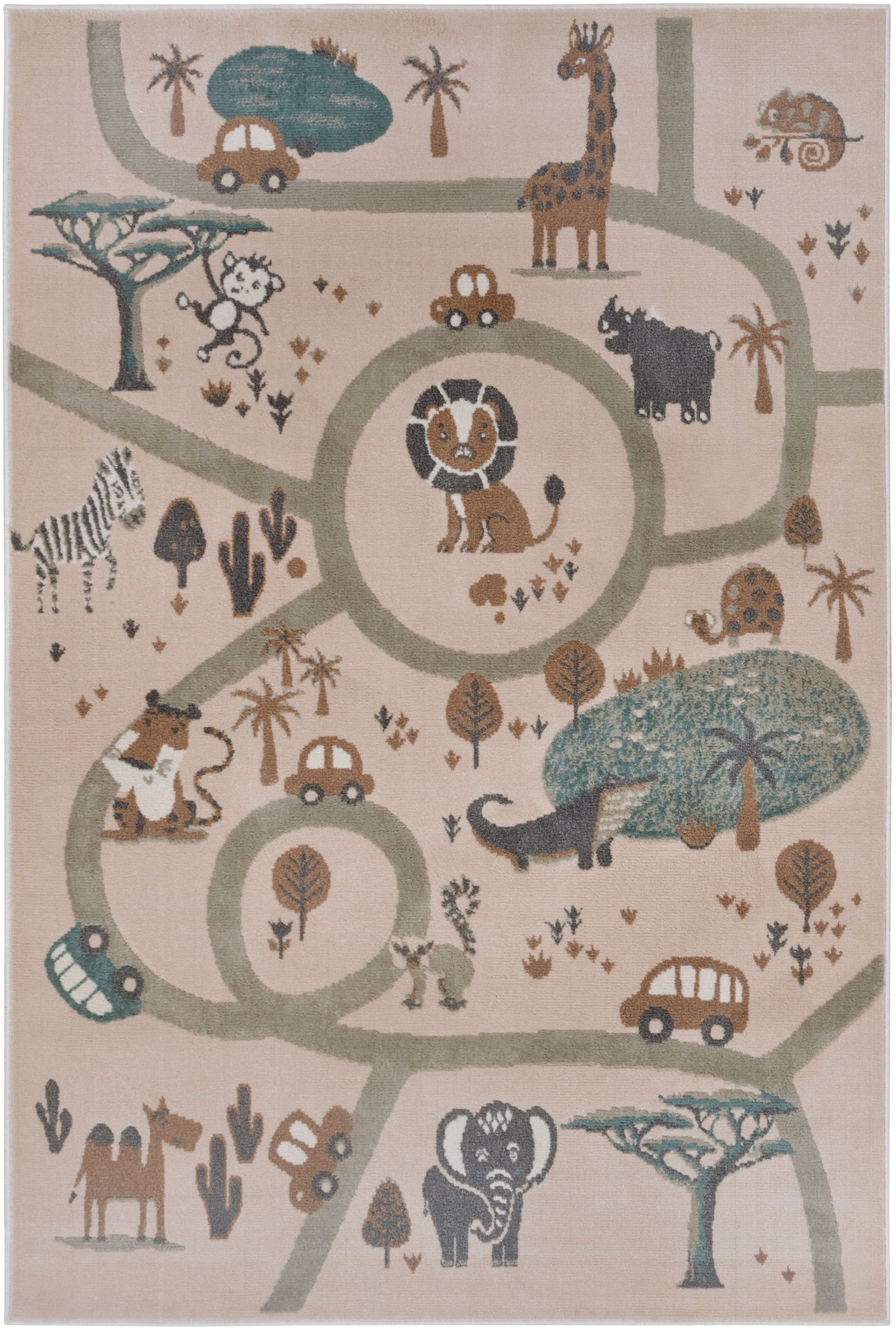 HANSE Home Kinderteppich Adventures Animal Park, günstig online kaufen