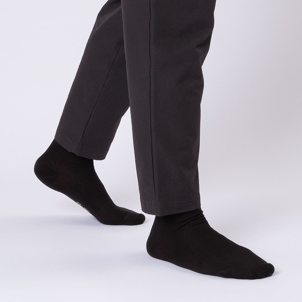 OCCULTO Businesssocken Herren Schwarze Socken 10-30er günstig online kaufen