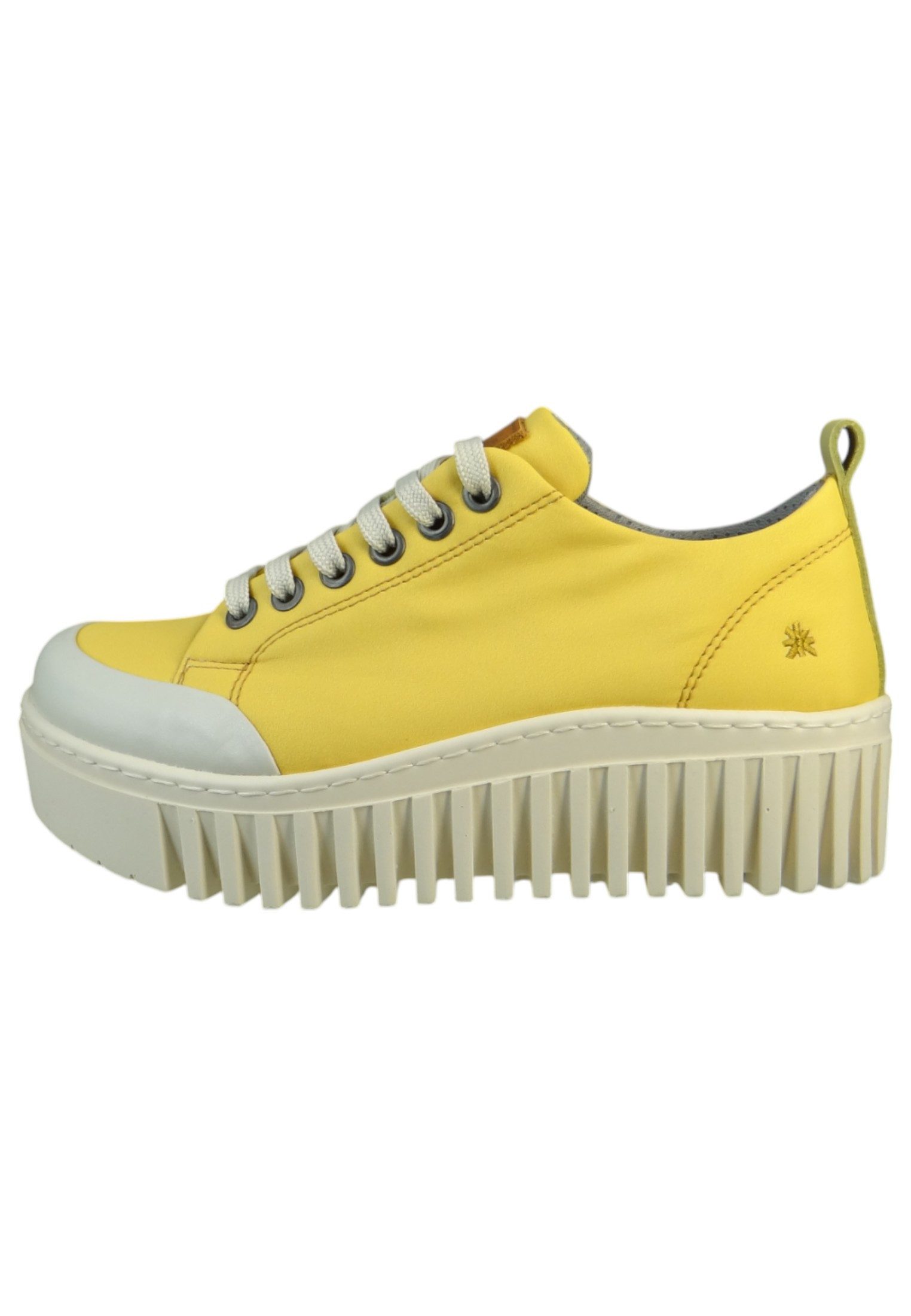 Art 1534 Brighton Low Top Yellow Sneaker