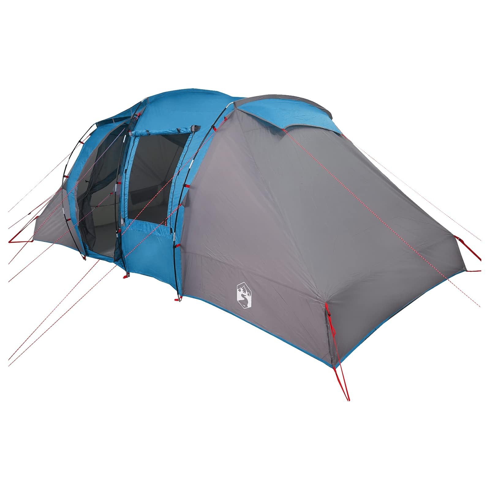 vidaXL Kuppelzelt Sofort Zelt 524 x 232 x 192 cm Blau, (1 tlg)