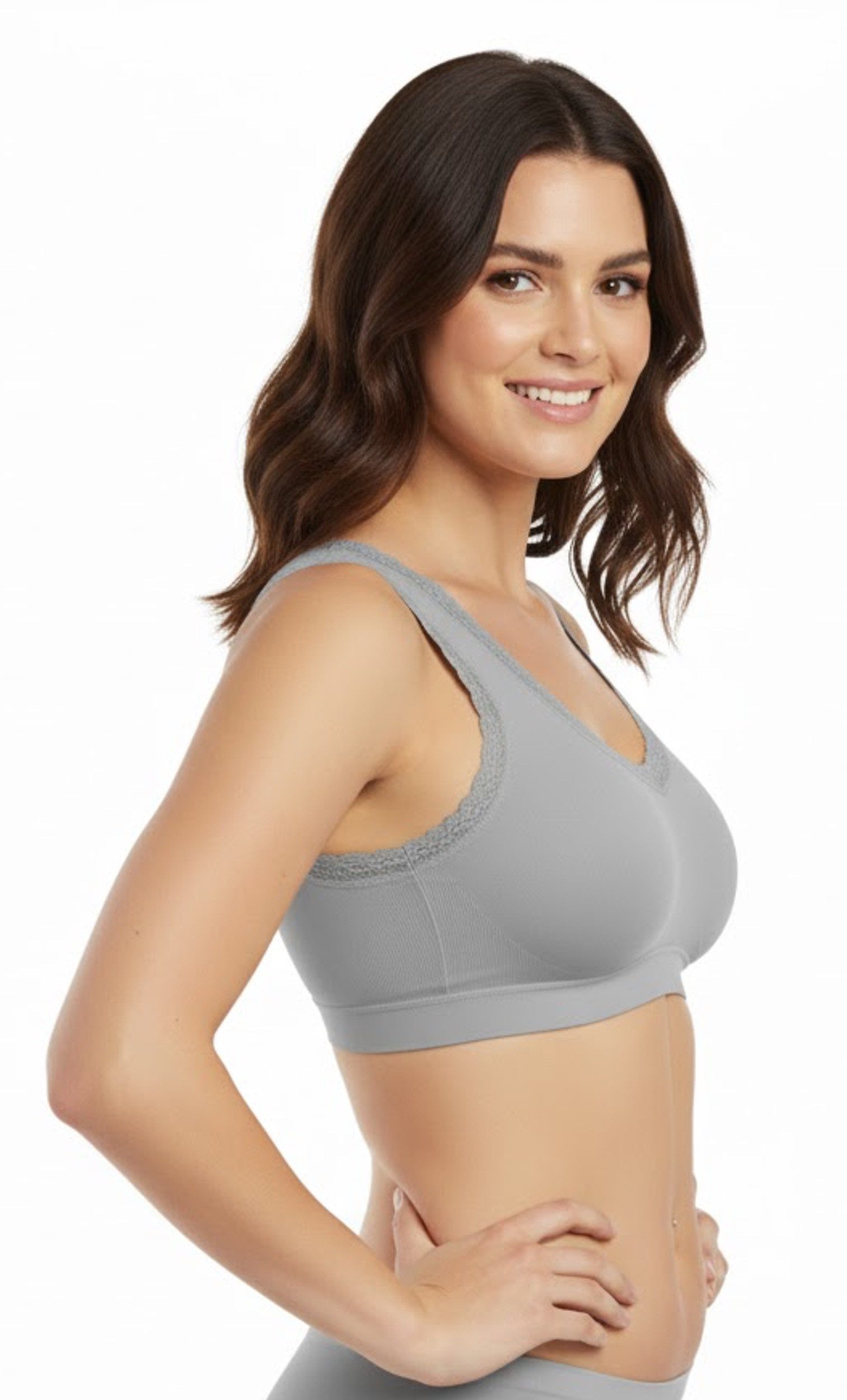 Cocain underwear Set: Bustier Sport BH ohne Bügel Sportbekleidung herausnehmbare Cups (3-tlg) nahtlos