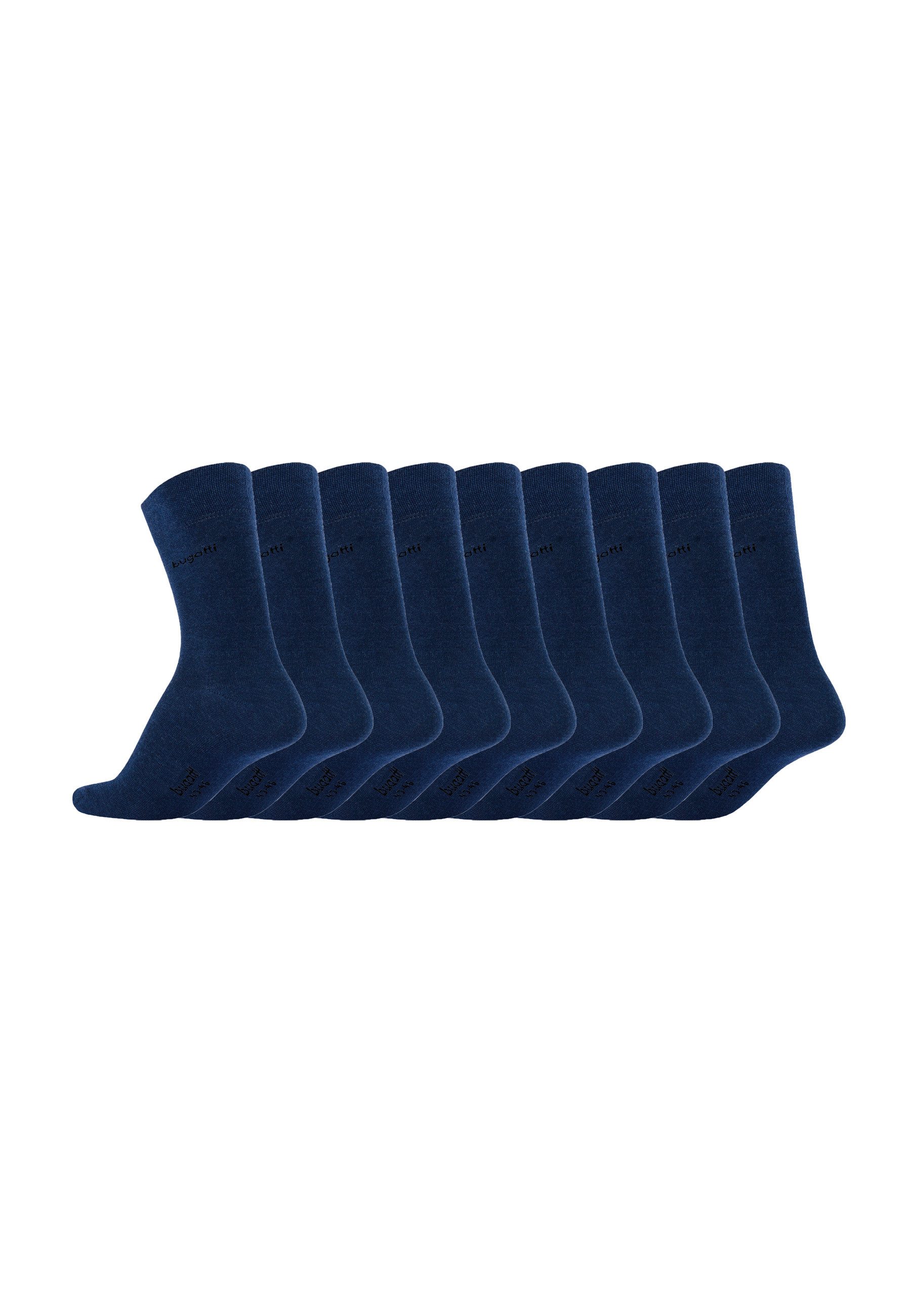 bugatti Socken bugatti Herren Socken Basic indigo blau 9er Pack Strümpfe bugatti Herren Socken Basic indigo blau 9er Pack Strümpfe