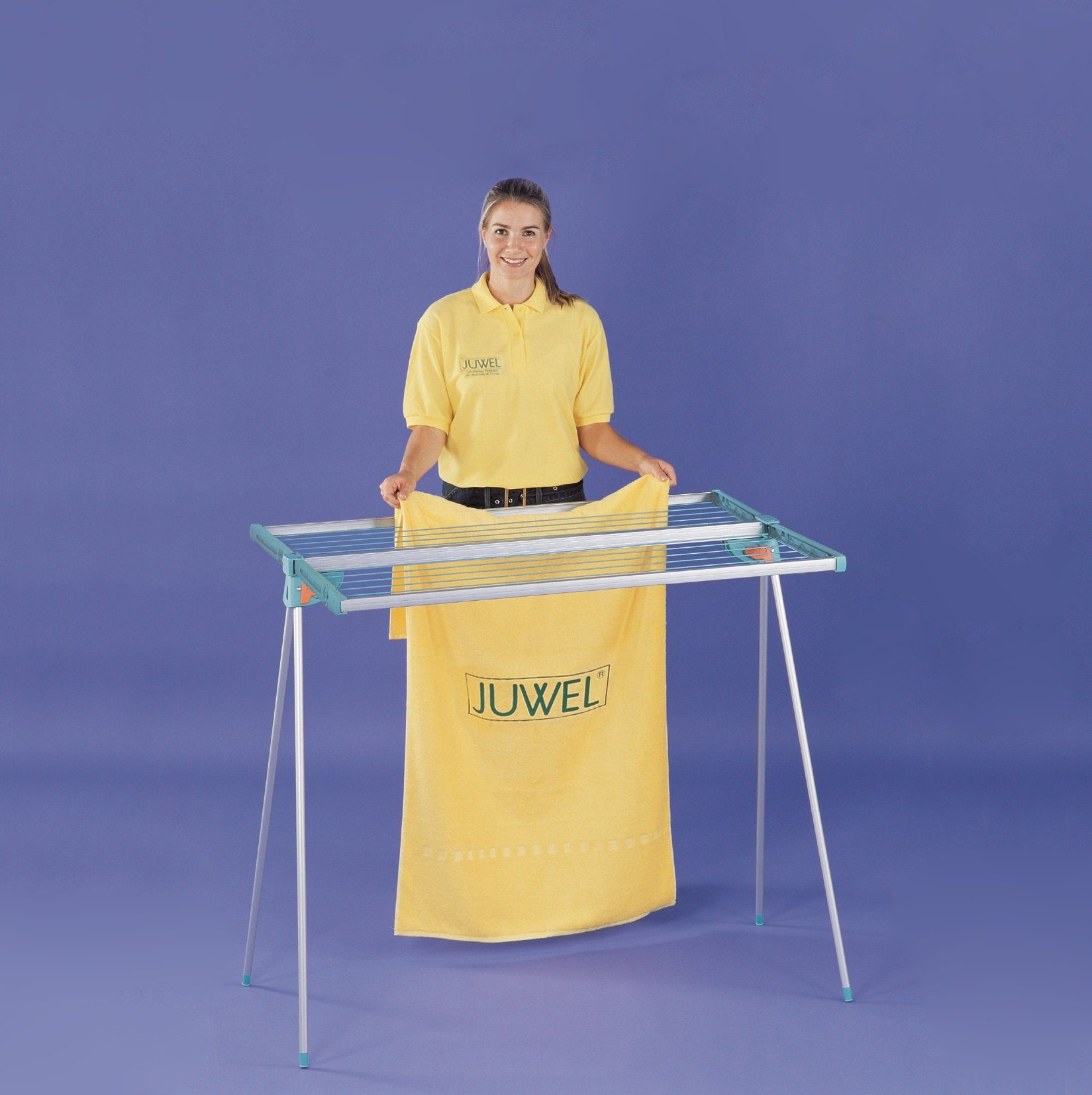 Juwel Wäscheständer Juwel Wäschetrockner Alu Twist 140, Wäscheständer kompakt