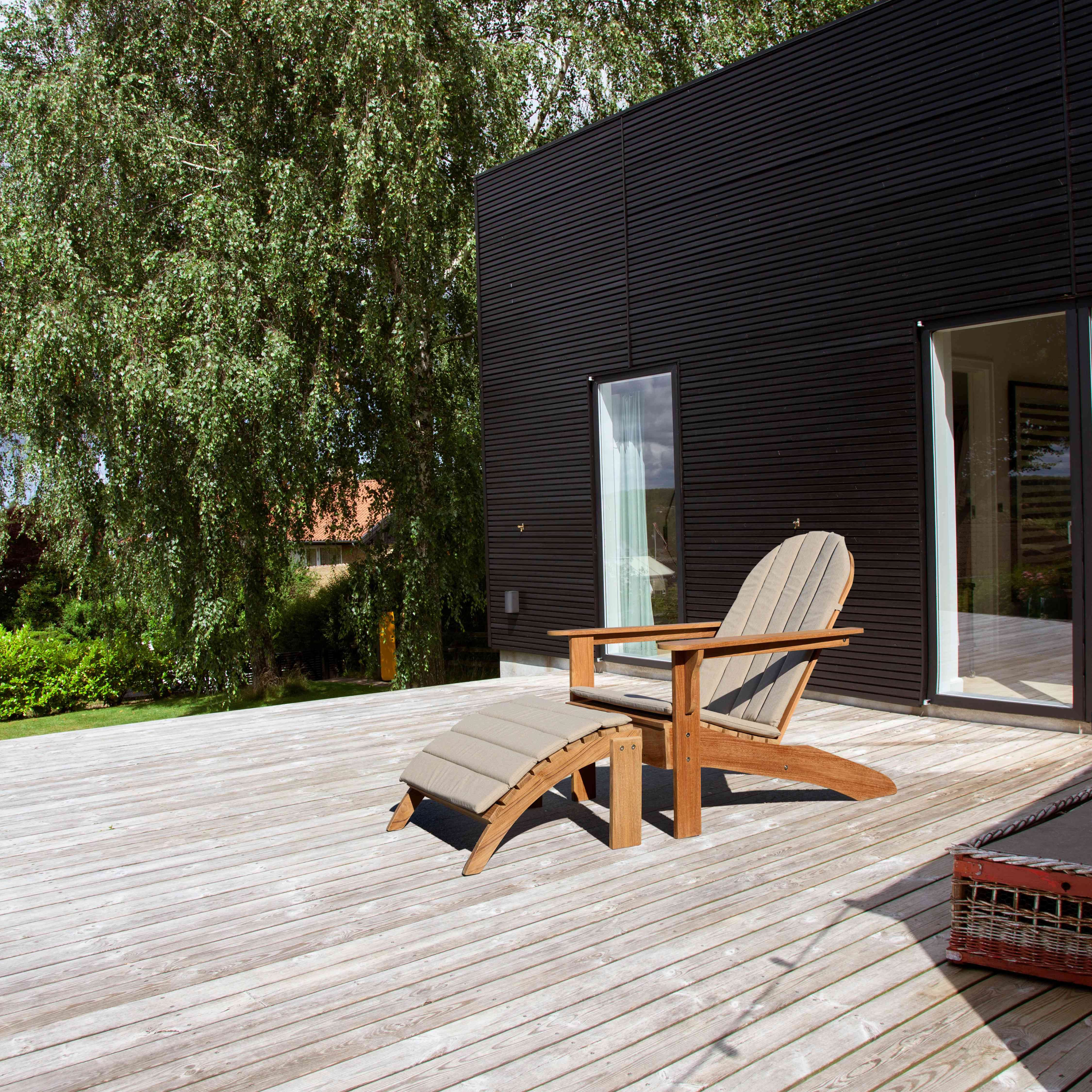 Cinas Sitzkissen Adirondack, Harmonische Gestaltung, funktionaler Nutzen, dezentes Finish