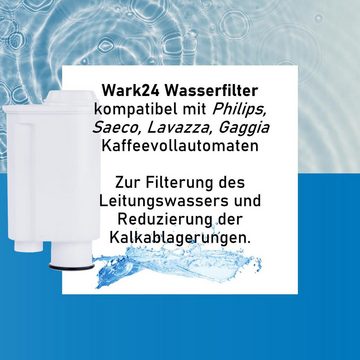 Wark24 Wasserfilter Wark24 Wasserfilter Filterpatrone kompatibel mit Philips, Saeco (7er P