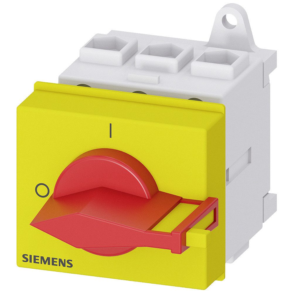 SIEMENS Stromverteiler Lasttrennschalter Rot, Gelb 3polig 16 mm² 25 A 690 V/AC Siemens 3L
