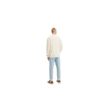 TOM TAILOR Sweatshirt beige regular fit (1-tlg)