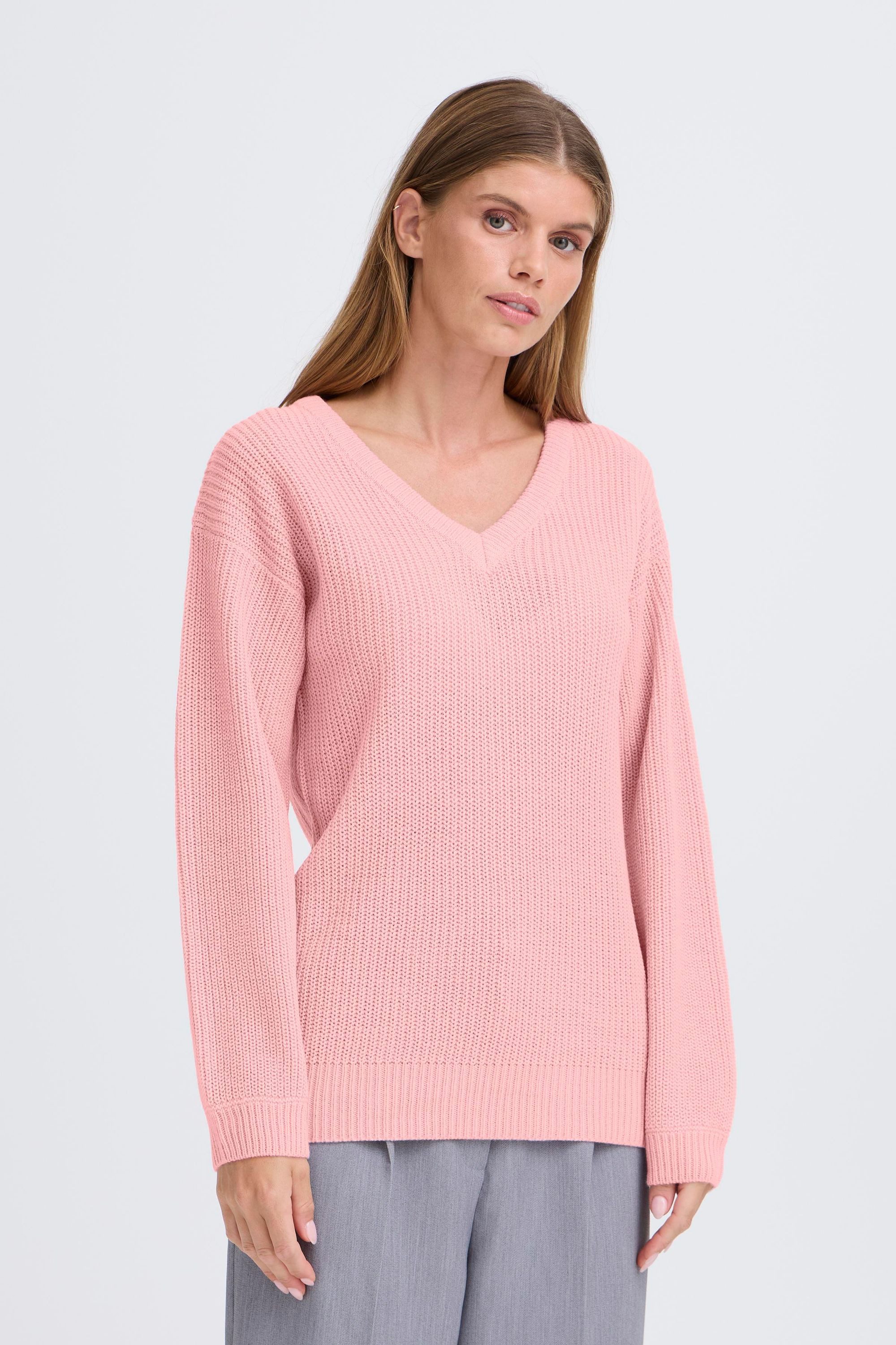 OXMO Strickpullover OXISANDIE LS Modischer Strickpullover günstig online kaufen