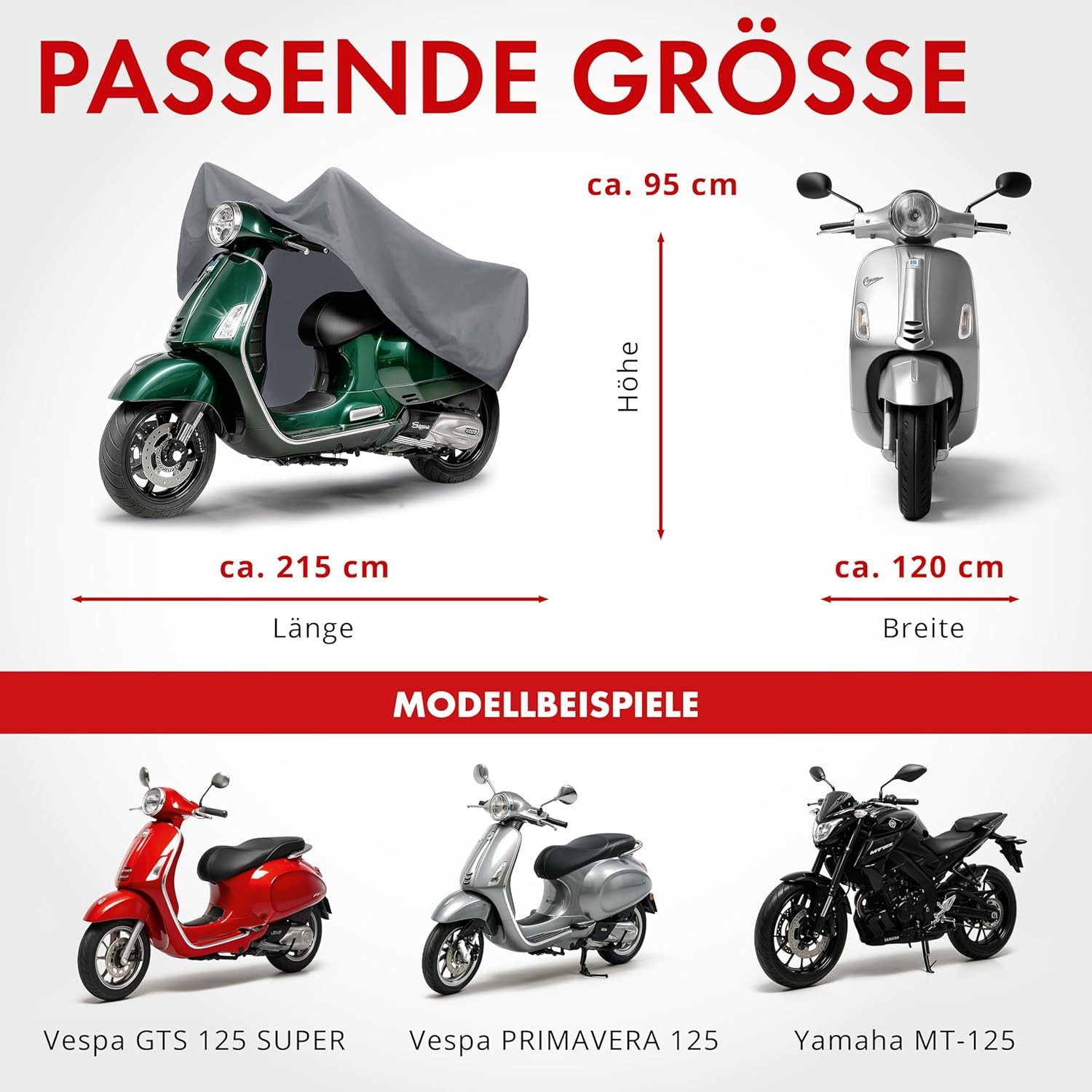 WALSER Autosonnenschutz Motorradgarage Grösse S, (1-St., 1 Stück)