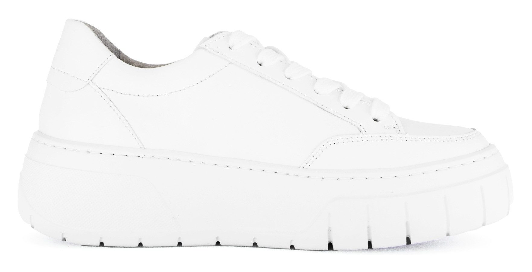 Gabor Plateausneaker, Freizeitzschuh, Halbschuh, Schnürschuh mit Lochmuster