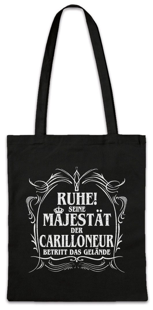 Beuteltasche Seine Majestät Der Carilloneur Stofftasche Carillon Glockenspiel