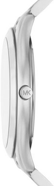 MICHAEL KORS Quarzuhr Slim Runway, MK1060SET, (Set, 2-tlg., mit Mäppchen), Armbanduhr, Herrenuhr, ideal auch als Geschenk, analog