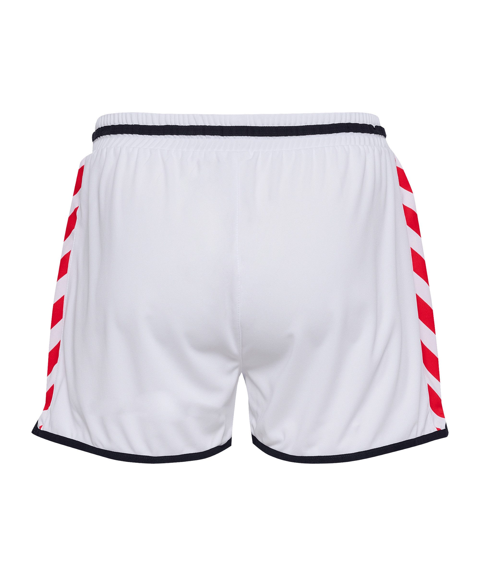 hummel Sporthose hummel DBU Dänemark 86 Replica Original Short Weiß