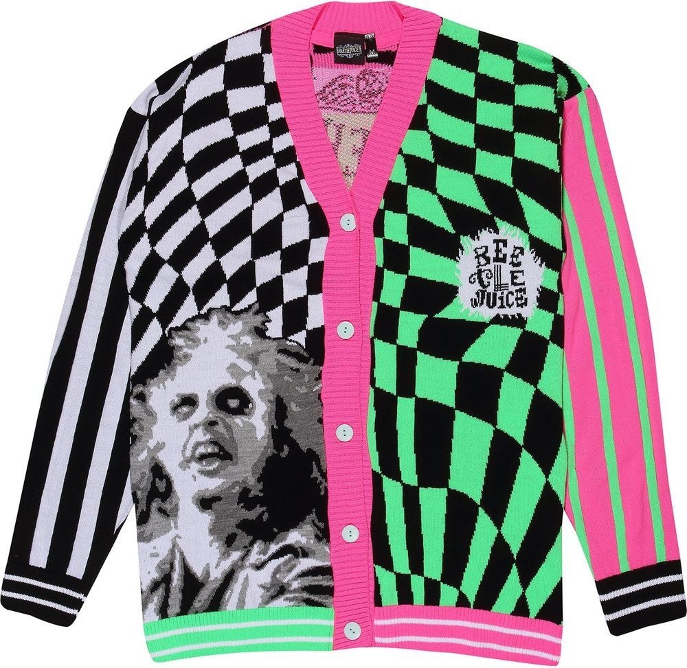 Beetlejuice Strickjacke Showtime Strange And Unusual Cardigan günstig online kaufen